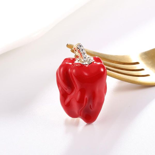 pins, brooches trendy enamel plants chili shape red brooch for women suit lapel pin clothing scarf badges, Gray
pins, brooches trendy enamel plants chili shape red brooch for women suit lapel pin clothing scarf badges, Gray