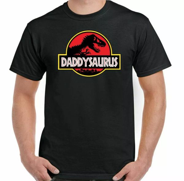 jurassic park t-shirt daddysaurus mens funny fathers day daddy gift for dad top, White;black
jurassic park t-shirt daddysaurus mens funny fathers day daddy gift for dad top, White;black