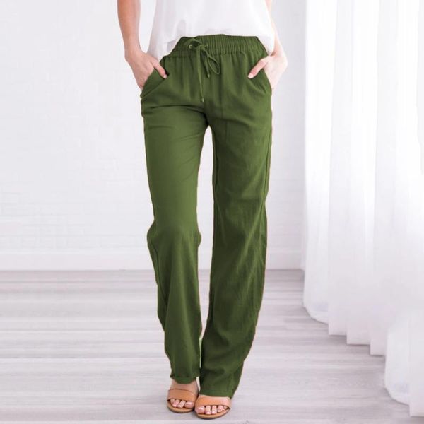 women's pants & capris cotton and linen solid color drawstring korean fashion elastic waist long straight pocket casual trouser #35, Black;white
women's pants & capris cotton and linen solid color drawstring korean fashion elastic waist long straight pocket casual trouser #35, Black;white