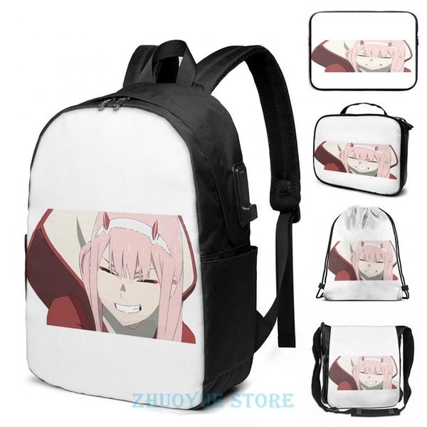 backpack funny graphic print zero two is grill usb charge men school bags women bag travel laptop
backpack funny graphic print zero two is grill usb charge men school bags women bag travel laptop