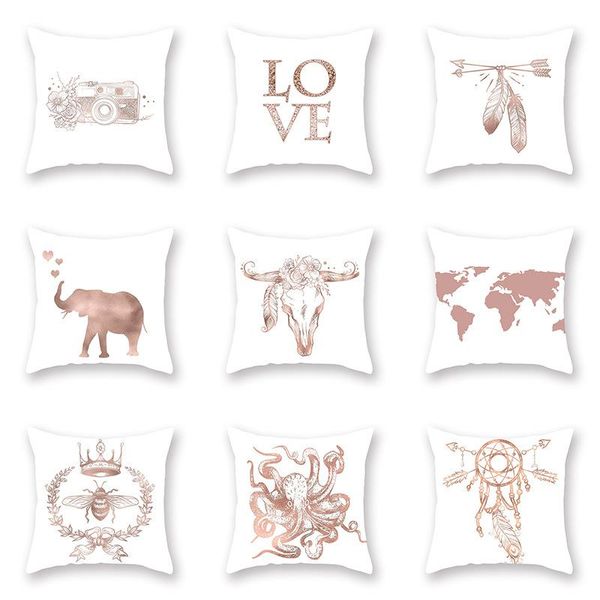 cushion/decorative pillow rose gold cartoon animal cover peach skin velvet printing cushion 45x45 cm throw bedroom
cushion/decorative pillow rose gold cartoon animal cover peach skin velvet printing cushion 45x45 cm throw bedroom