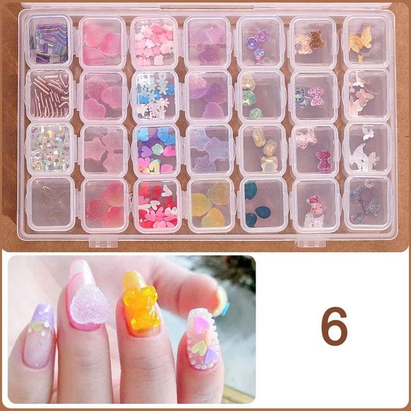 nail art decorations 28 cells set mix pearls metal rhinestone flakes diy accessories kits for uv gel nails sswell, Silver;gold
nail art decorations 28 cells set mix pearls metal rhinestone flakes diy accessories kits for uv gel nails sswell, Silver;gold