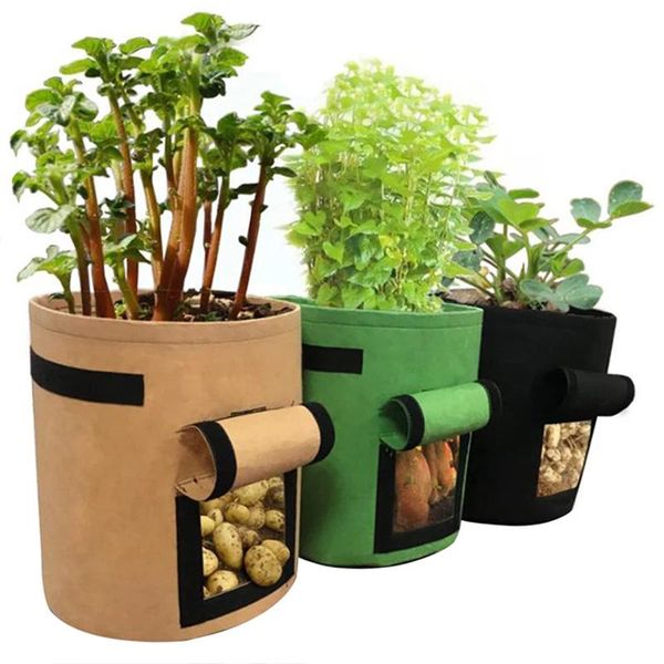 planters & pots 1pc plant grow bags home garden planter potato pot greenhouse outdoor vegetable growing vertical accessories tools
planters & pots 1pc plant grow bags home garden planter potato pot greenhouse outdoor vegetable growing vertical accessories tools