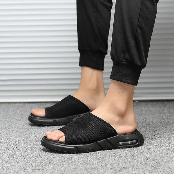 slippers fashion mesh casual mens shoes summer breathable zapatos de hombre loafers, Black
slippers fashion mesh casual mens shoes summer breathable zapatos de hombre loafers, Black