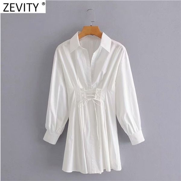 women vintage waist lace up bandage casual slim folds shirt dress female chic back zipper white mini vestidos ds8187 210416, Black;gray
women vintage waist lace up bandage casual slim folds shirt dress female chic back zipper white mini vestidos ds8187 210416, Black;gray