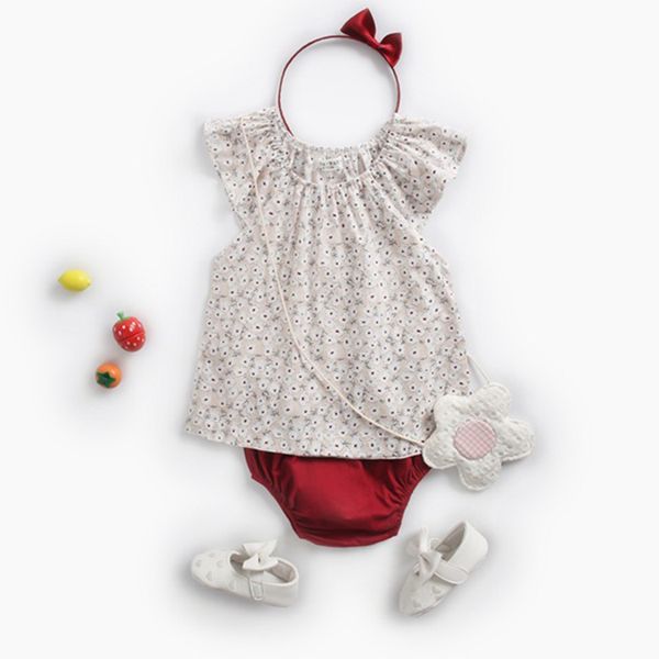 born baby suit flower kids girl boy clothes set summer sleeveless shirts + pp shorts overalls outfits 210429, White
born baby suit flower kids girl boy clothes set summer sleeveless shirts + pp shorts overalls outfits 210429, White