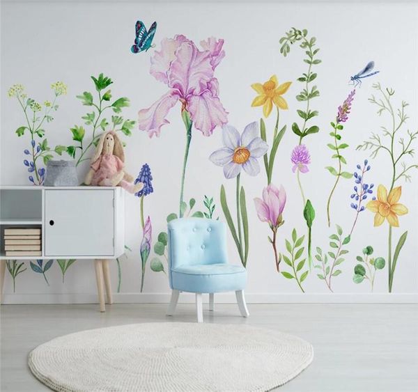 large custom mural wallpaper modern minimalist hand-painted small fresh flower background wall high-end waterproof material wallpapers
large custom mural wallpaper modern minimalist hand-painted small fresh flower background wall high-end waterproof material wallpapers