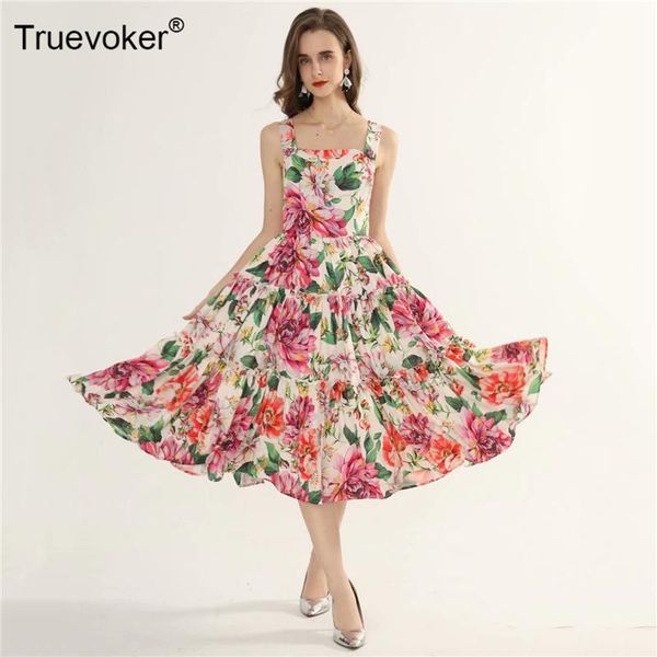 casual dresses truevoker european ladies runway party dress women's hight street colorful flower print ruffle midi spaghtti strap, Black;gray
casual dresses truevoker european ladies runway party dress women's hight street colorful flower print ruffle midi spaghtti strap, Black;gray