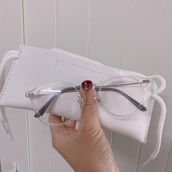 fashion sunglasses frames cozmo transparent grey nose pad korean brand round metal eyeglasses eyewear prescription glasses anti blue light l, Black
fashion sunglasses frames cozmo transparent grey nose pad korean brand round metal eyeglasses eyewear prescription glasses anti blue light l, Black