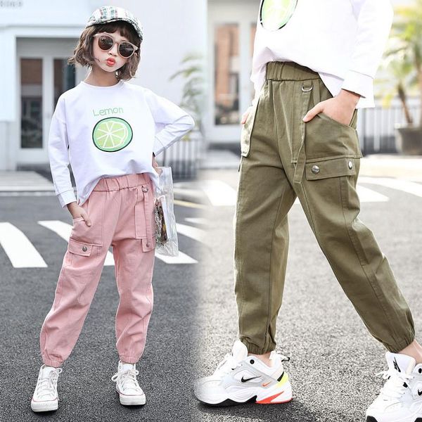 trousers girls high waist cargo pants 2021 spring look thin loose casual outdoor solid color overalls children's, Blue
trousers girls high waist cargo pants 2021 spring look thin loose casual outdoor solid color overalls children's, Blue