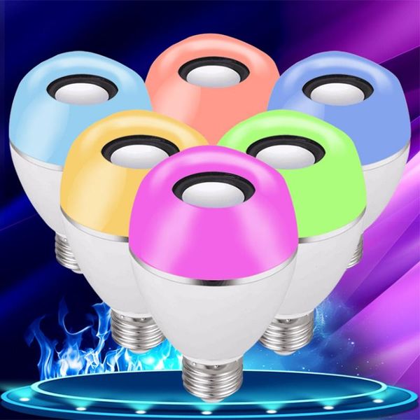 portable speakers led music bulb smart bluetooth colorful 24-key wireless remote control wake-up lamp
portable speakers led music bulb smart bluetooth colorful 24-key wireless remote control wake-up lamp
