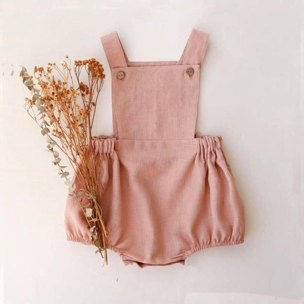 born baby boys girls rompers linen cottonsummer autumn sleeveless one-pieces suspender jumpsuits clothes outfits, Blue
born baby boys girls rompers linen cottonsummer autumn sleeveless one-pieces suspender jumpsuits clothes outfits, Blue