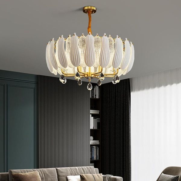 pendant lamps postmodern light luxury chandelier crystal living room lamp simple atmosphere all copper high grade dining bedroom lighting
pendant lamps postmodern light luxury chandelier crystal living room lamp simple atmosphere all copper high grade dining bedroom lighting