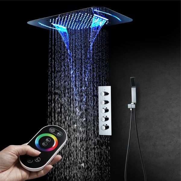 light shower head sus304 ceiling mount waterfall rainfall bathroom thermostatic faucets mixer massage showers hideep sets
light shower head sus304 ceiling mount waterfall rainfall bathroom thermostatic faucets mixer massage showers hideep sets