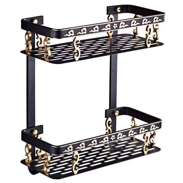 bathroom storage & organization europe classic shelves double layer rack space aluminum wall shelf
bathroom storage & organization europe classic shelves double layer rack space aluminum wall shelf