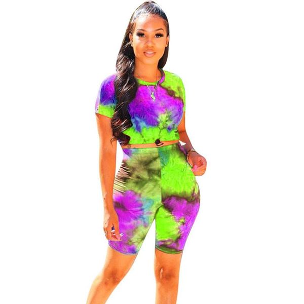 tie dye print two piece set tracksuit women clothes crop biker shorts sweat suits summer club outfits matching sets ensemble dress, White
tie dye print two piece set tracksuit women clothes crop biker shorts sweat suits summer club outfits matching sets ensemble dress, White