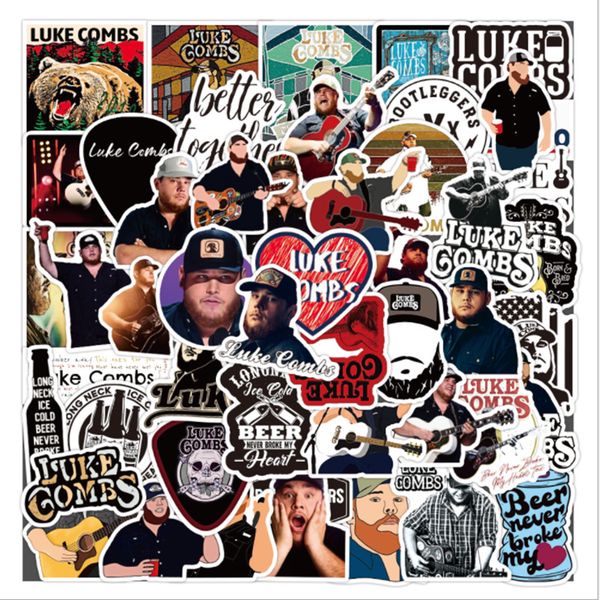 50 pcs singer luke coombs graffiti waterproof skateboard travel suitcase phone lapluggage stickers cute kids girl toys
50 pcs singer luke coombs graffiti waterproof skateboard travel suitcase phone lapluggage stickers cute kids girl toys