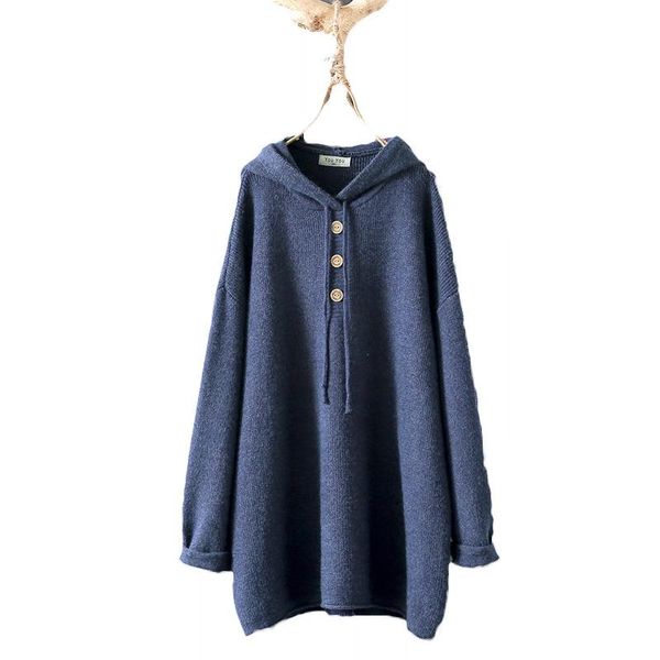 women's sweaters 2021 korean lazy hooded sweater women fall/winter loose plus size slim mid-length pullovers knitted 13c, White;black
women's sweaters 2021 korean lazy hooded sweater women fall/winter loose plus size slim mid-length pullovers knitted 13c, White;black