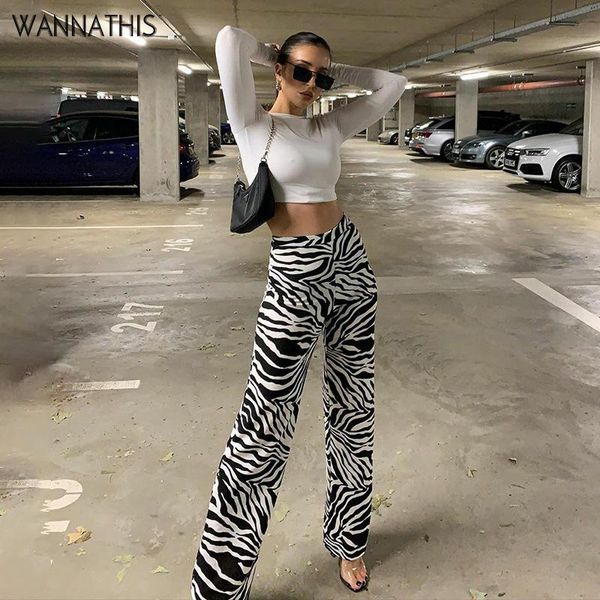 women's pants & capris wannathis zebra print wide leg trousers high waist autumn women 2021 fashion casual female streetwear, Black;white
women's pants & capris wannathis zebra print wide leg trousers high waist autumn women 2021 fashion casual female streetwear, Black;white