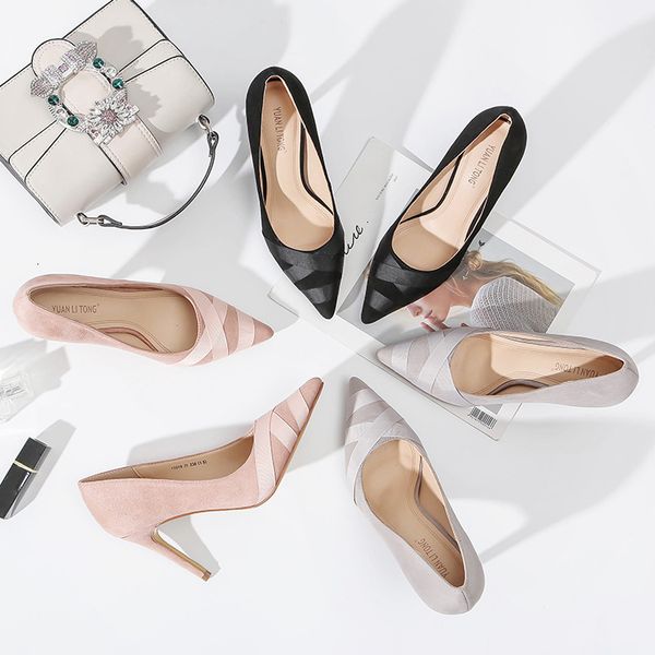 sandals size 34-40 women shoes pointed toe pumps dress high heels boat wedding zapatos mujer qu5w, Black
sandals size 34-40 women shoes pointed toe pumps dress high heels boat wedding zapatos mujer qu5w, Black