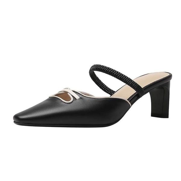 summer genuine leather square toe high heels mixed colors gentlewomen daily wear fashion slip on sandals women l92 dress shoes, Black
summer genuine leather square toe high heels mixed colors gentlewomen daily wear fashion slip on sandals women l92 dress shoes, Black