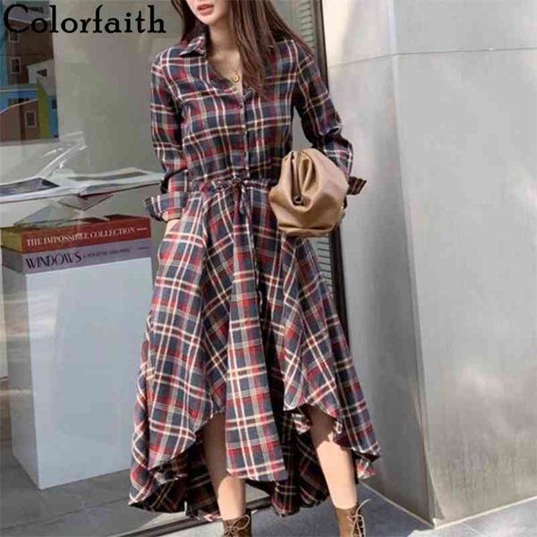 women's autumn winter dresses vintage korean style checkered elegant lady lace up plaid long dress dr2216 210416, Black;gray
women's autumn winter dresses vintage korean style checkered elegant lady lace up plaid long dress dr2216 210416, Black;gray