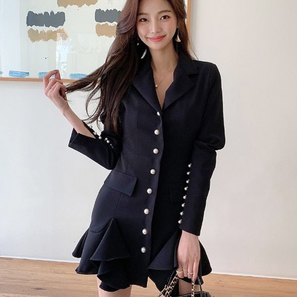 casual dresses pearl single-breasted buttons long sleeve solid color mini dress vintage women mermaid bodycon zd3s, Black;gray
casual dresses pearl single-breasted buttons long sleeve solid color mini dress vintage women mermaid bodycon zd3s, Black;gray