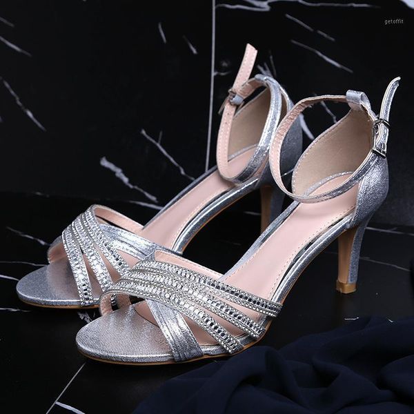 women sandals platform thin high heel bling ankle buckle strap party wedding female ladies shoes zapatos de mujer1, Black
women sandals platform thin high heel bling ankle buckle strap party wedding female ladies shoes zapatos de mujer1, Black