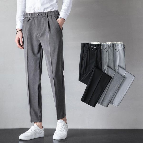 men's pants 2021 casual loose elastic thin nine point fashion youth, Black
men's pants 2021 casual loose elastic thin nine point fashion youth, Black
