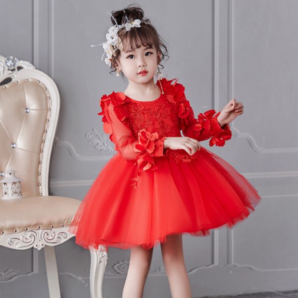 girl's summer princess flower girl kid clothes birthday dresses for party and wedding toddler floral evening children white dress c0308, Red;yellow
girl's summer princess flower girl kid clothes birthday dresses for party and wedding toddler floral evening children white dress c0308, Red;yellow