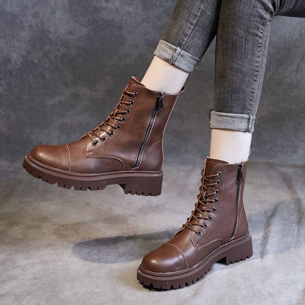 martin women's 2021 british style comfortable flat bottom spring autumn single short and plush thin boots, Black
martin women's 2021 british style comfortable flat bottom spring autumn single short and plush thin boots, Black