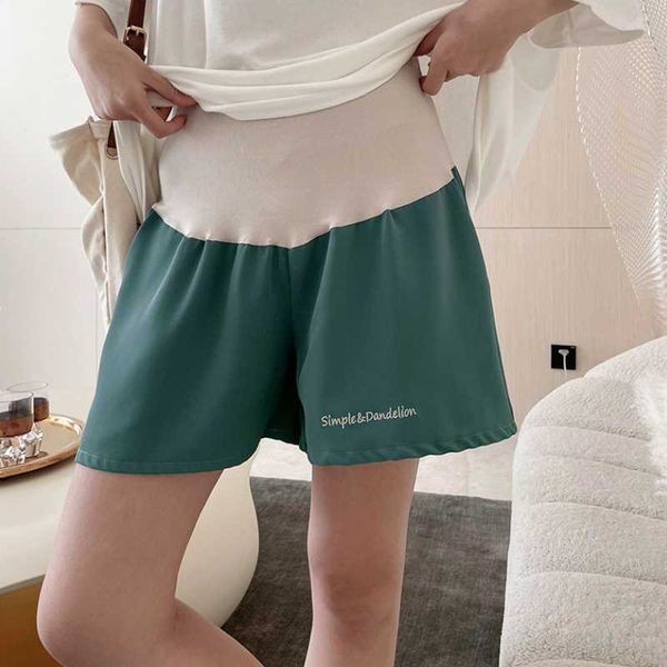 chiffon maternity casual shorts summer thin pregnant women's loose outside pants pregnancy high elastic waist letter trousers bottoms, White
chiffon maternity casual shorts summer thin pregnant women's loose outside pants pregnancy high elastic waist letter trousers bottoms, White