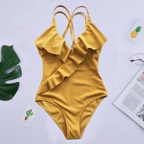 yellow one piece swimsuit ruffle swimwear women push up one-piece swim suit high waist bathers monokini female ruffled bodysuit suits
yellow one piece swimsuit ruffle swimwear women push up one-piece swim suit high waist bathers monokini female ruffled bodysuit suits