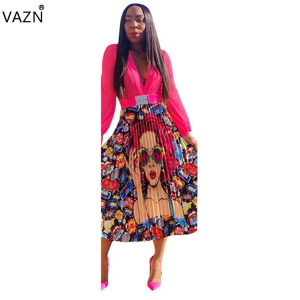 skirts vazn 2021 spring arrival women cartoon face print loose lady chiffon empire pleated long hgl1140, Black
skirts vazn 2021 spring arrival women cartoon face print loose lady chiffon empire pleated long hgl1140, Black