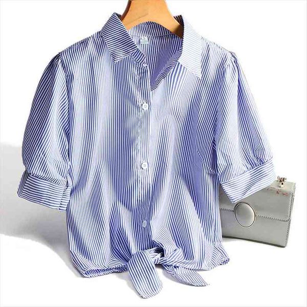 casual summer fashion collar women blouses plus size stripe buttons white streetwear
casual summer fashion collar women blouses plus size stripe buttons white streetwear