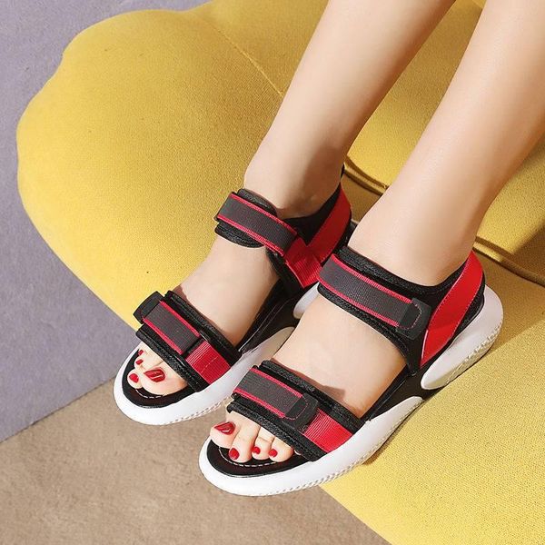 trends flat womens sandals british wind thick soled casual roman female shoes summer beach, Black
trends flat womens sandals british wind thick soled casual roman female shoes summer beach, Black