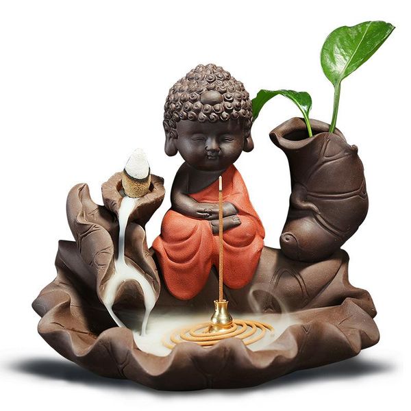 fragrance lamps flower vase lotus wonderland backflow incense censer buddha burner stick holder with copper gourd creative home decor
fragrance lamps flower vase lotus wonderland backflow incense censer buddha burner stick holder with copper gourd creative home decor