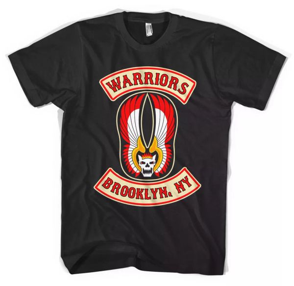the warriors brooklyn new york cult movie t-shirt all sizes, White;black