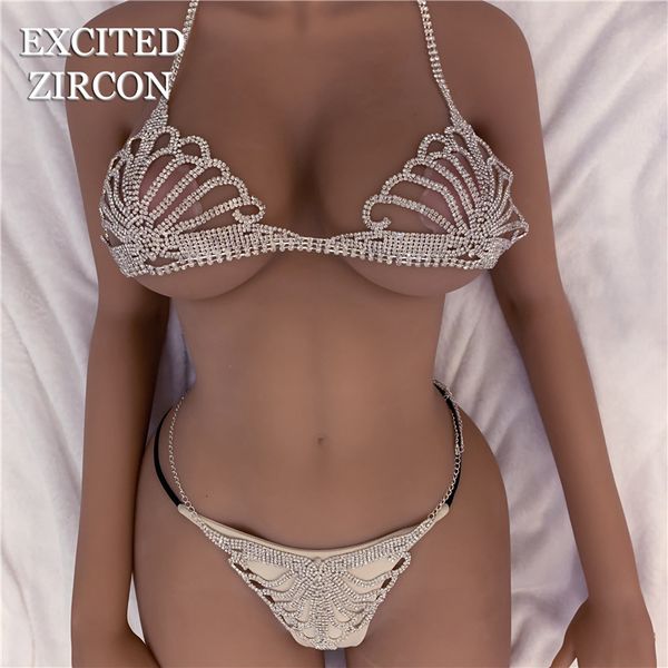 fashion body chain accessories diamond claw suit bra underwear show, Silver
fashion body chain accessories diamond claw suit bra underwear show, Silver