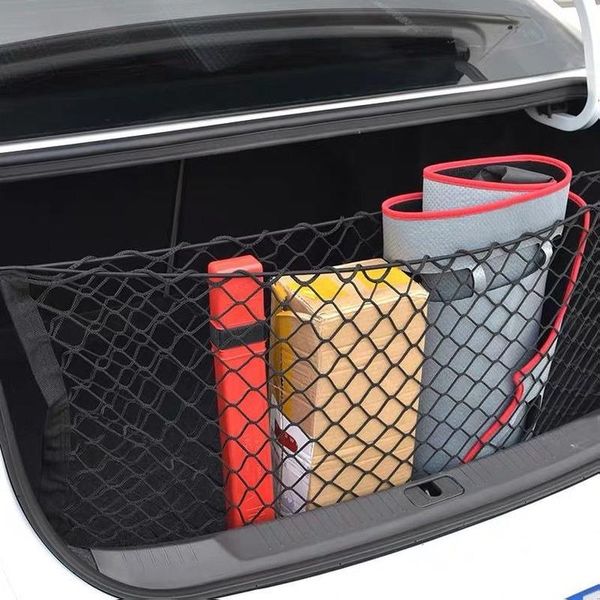 car organizer 90*40cm trunk rear net bag auto fixed luggage storage elastic flat vertical blocking nylon holder refitted
car organizer 90*40cm trunk rear net bag auto fixed luggage storage elastic flat vertical blocking nylon holder refitted
