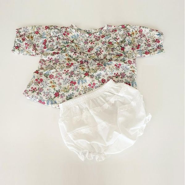 clothing sets 2021 summer toddler baby girl lace edge floral printed short sleeve + kid girls solid cotton sweet pp pant 2pcs set, White
clothing sets 2021 summer toddler baby girl lace edge floral printed short sleeve + kid girls solid cotton sweet pp pant 2pcs set, White