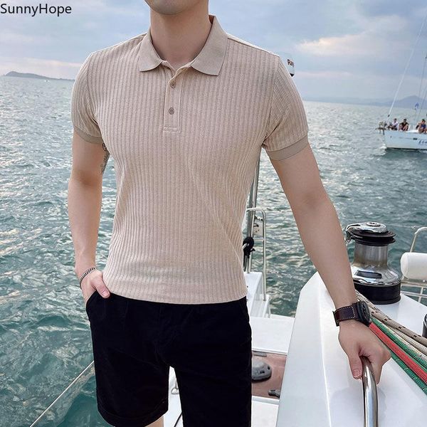 men's polos camisa masculina mannen kleding summer social club outfits 2021 british knitted short sleeve shirt breathable, White;black
men's polos camisa masculina mannen kleding summer social club outfits 2021 british knitted short sleeve shirt breathable, White;black