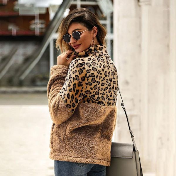 women's hoodies & sweatshirts winter loose women hoodie soft artificial fleece fall zipper pullover long sleeve with pockets leopard pa, Black
women's hoodies & sweatshirts winter loose women hoodie soft artificial fleece fall zipper pullover long sleeve with pockets leopard pa, Black