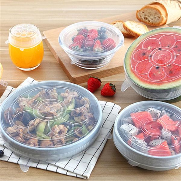 kitchen storage & organization 6 pack silicone stretch lids non stick heat resistant covers for keeping food fresh
kitchen storage & organization 6 pack silicone stretch lids non stick heat resistant covers for keeping food fresh
