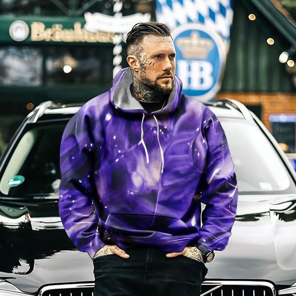 men's hoodies & sweatshirts casual fashion brand hoodie splash tie-dye 3d printing full body hip-hop sportswear trendy rainbow, Black
men's hoodies & sweatshirts casual fashion brand hoodie splash tie-dye 3d printing full body hip-hop sportswear trendy rainbow, Black