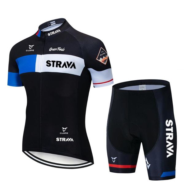 racing sets 2021 strava pro bicycle team short sleeve men's cycling jersey summer breathable clothing, Black;blue
racing sets 2021 strava pro bicycle team short sleeve men's cycling jersey summer breathable clothing, Black;blue