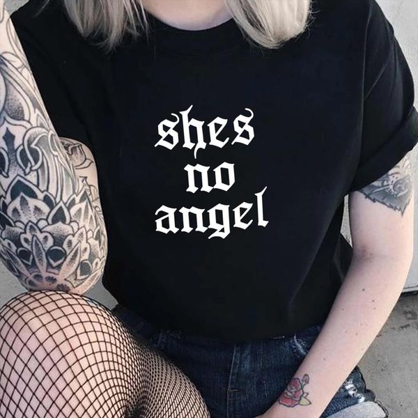 No Angel Letter Print Chic Mens T Shirt Summer Harajuku Gothic Vintage Casual Loose Girls Tops Aesthetic Ulzzang 90s Grunge, White;black
No Angel Letter Print Chic Mens T Shirt Summer Harajuku Gothic Vintage Casual Loose Girls Tops Aesthetic Ulzzang 90s Grunge, White;black