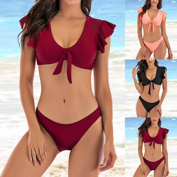 women's swimwear push up bikini 2021 set women bathing suit swimsuit female swimming bandage padded, White;black
women's swimwear push up bikini 2021 set women bathing suit swimsuit female swimming bandage padded, White;black