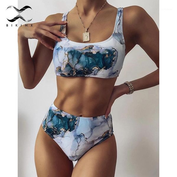 women's swimwear bandeau push up bikinis 2021 mujer marble print women swimsuit high waist sport bathing suit beach wear, White;black
women's swimwear bandeau push up bikinis 2021 mujer marble print women swimsuit high waist sport bathing suit beach wear, White;black