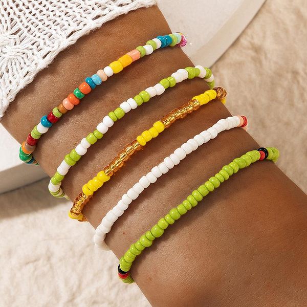 charm bracelets 5pcs/set bohemian y2k colorful beaded bracelet sets for women girls multilayer adjuable acrylic resin party jewelry 2, Golden;silver
charm bracelets 5pcs/set bohemian y2k colorful beaded bracelet sets for women girls multilayer adjuable acrylic resin party jewelry 2, Golden;silver